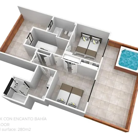 Penthouse In Marbella, Beachfront Apartment