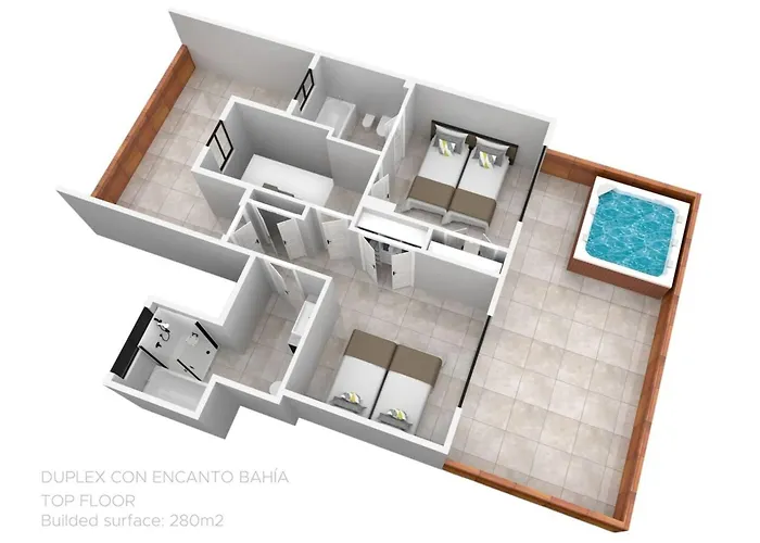 Penthouse In Marbella, Beachfront Appartement